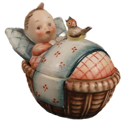 Mel 6 Child in Bed Candy Dish