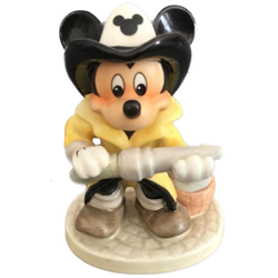 17-358-12, M.I. Hummel Figurines / Disney Figurine, Mickey, Yellow