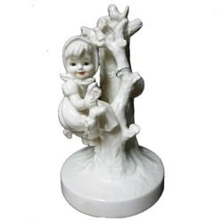 Hummel 676 Apple Tree Girl, Candle Stick Holder, Arbeitsmuster, White, Tmk 6, Wanted