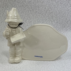 Hummel 460 Goebel Authorized Retailer Plaque, Arbeitsmuster, White, Bö Klaus Böhm 1/85, Tmk 6