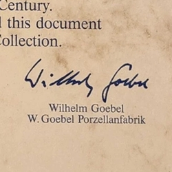Wilhelm Goebel, Goebel Chairman