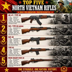 Top Five North Vietnam Rifles