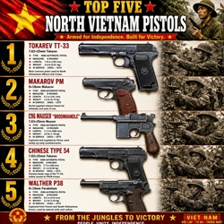 Top Five North Vietnam Pistols