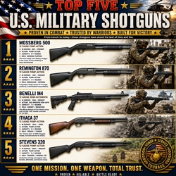 Top Five U.S. Military Shotguns