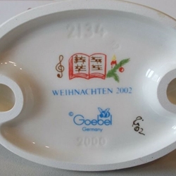 Weihnachten 2002 Backstamp