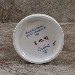 Artist Promotion 1992 Backstamp