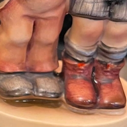 Hummel 123 Max and Moritz, Red Boots, Tmk 1