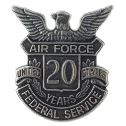 Decoration (Lapel Button), Civilian Service, Air Force