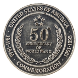 Decoration (Lapel Button), 50th Anniversary World War II