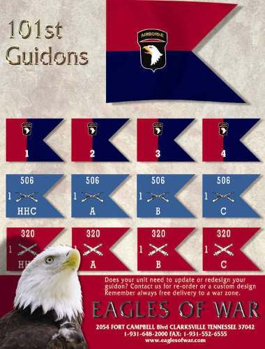 Flags, Guidons and Streamers