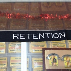 Campaign Streamers, Guidons, Unit Award, Custom Streamers, 1 3/8 inches wide and 2 feet in length