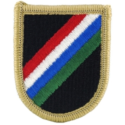 Beret Flash, 5th Special Operations Support Command, A-4-88, Type 1