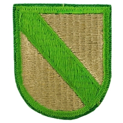 Beret Flash, 612th Quartermaster Company (Aerial Supply), A-4-000, Cut Edge