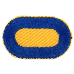 Oval, 173rd Support Battalion, A-6-000, Type 2, Cut Edge