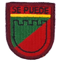 Beret Flash, 292nd Headquarters, Puerto Rico Army National Guard (PRARNG), A-4-000, Cut Edge