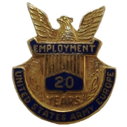 Decoration (Lapel Button), U.S. Army Europe