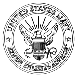 Badge, Identification, Senior Enlisted Advisor, U.S. Navy, MIL-DTL-3628/130A