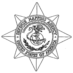 Badge, Identification, Defense Mapping Agency, MIL-B-41809/39C