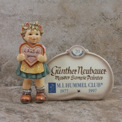 Hummel 717 Valentine Gift Plaque