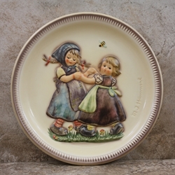 Hummel 281 1980 Anniversary Plate, Ring Around The Rosie