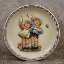 Hummel 282 1985 Anniversary Plate, Auf Wiedersehen