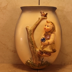 Hummel 360 C Wall Vase, Girl