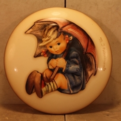 Hummel 689 Umbrella Girl Trinket Box