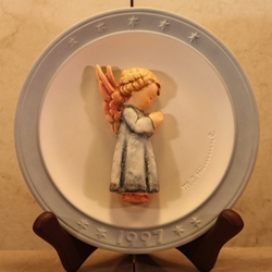 Hummel 694 Thanksgiving Prayer 1997, Annual Christmas Plate