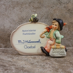 Hummel 900 Merry Wanderer Plaque, German Language