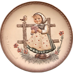 Hummel 294 Sweet Greetings, Plate