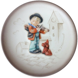 Miniature Plate, Hummel 1/T 2004 Puppy Love