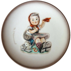 Miniature Plate, Hummel 65/T 2002 Farewell