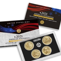 American Innovation $1 Coin 2021 Reverse Proof Set