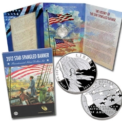 2012 Star Spangled Banner Silver Dollar