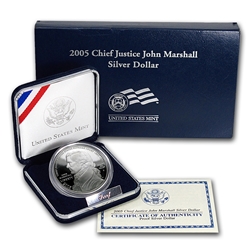 2005 John Marshall Silver Dollar