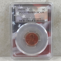 U.S. Cent Proof Certified / Slabbed