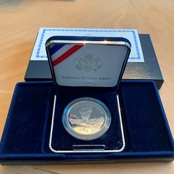 1999 Yellowstone Silver Dollar