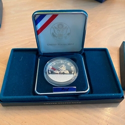 1997 Botanic Garden Silver Dollar