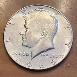 40% Silver Kennedy Half Dollar