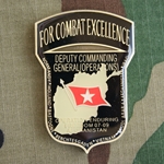 Challenge Coin, 101st Airborne Division (Air Assault) DCG O, Deputy Commanding General Operations Afghanistan