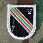 Beret Flash, 5th Special Forces Group (Airborne) Afghanistan Task Force Dagger