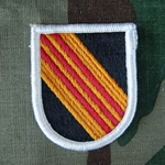 Beret Flash, 5th Special Forces Group (Airborne) Vietnam
