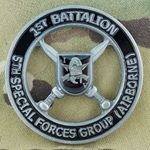 Rank, Specialist Five E5 Polished Brass G.I.