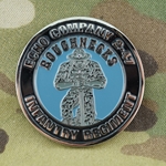 Challenge Coin, 2nd Battalion, 327th Infantry Regiment No Slack