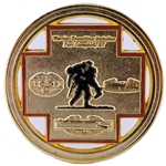 Rank, Specialist Five E5 Polished Brass G.I.