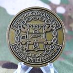 Rank, Specialist Five E5 Polished Brass G.I.
