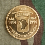 Coin 1944-1994 50th Anniversary Commemoration
