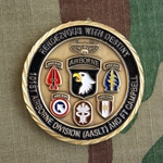 Challenge Coin, 101st Airborne Division (Air Assault), Division Command Sergeant Major, DCSM Marvin L. Hill