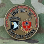 101st Airborne Division (Air Assault), 320th Field Artillery Regiment "Top Guns" (♥), OEF 10-11, CTF Top Guns, 579, 1st Battalion