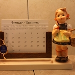 M.I. Hummel 788 B Sister, Perpetual Calendar, Tmk 7, Type 1
